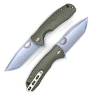 Honey Badger Tanto Medium Green HB1333