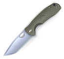 Honey Badger Tanto Medium Green HB1333