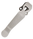 LynchNW Benchmade /Emerson / Pro-Tech / ZT Stone washed Ti Deep Carry Clip