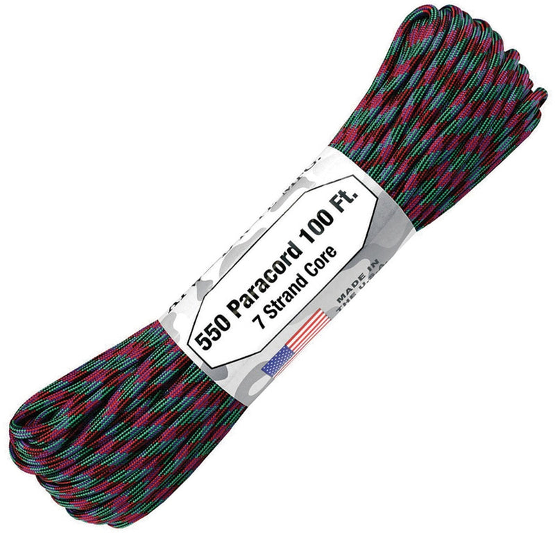 Atwood Color-Changing Paracord Argon 100ft