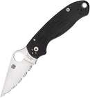Spyderco Para 3 Serrated C223GS