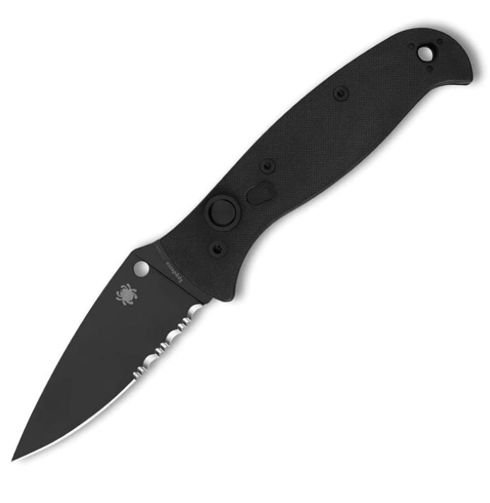 Spyderco Autonomy Auto 2 Part Serrated C165GPSBBK2