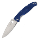 Spyderco Resilience Part Serrated C142PSBL