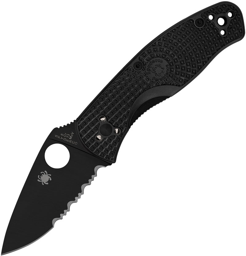 Spyderco Persistence FRN Partial Serrated C136PSBBK