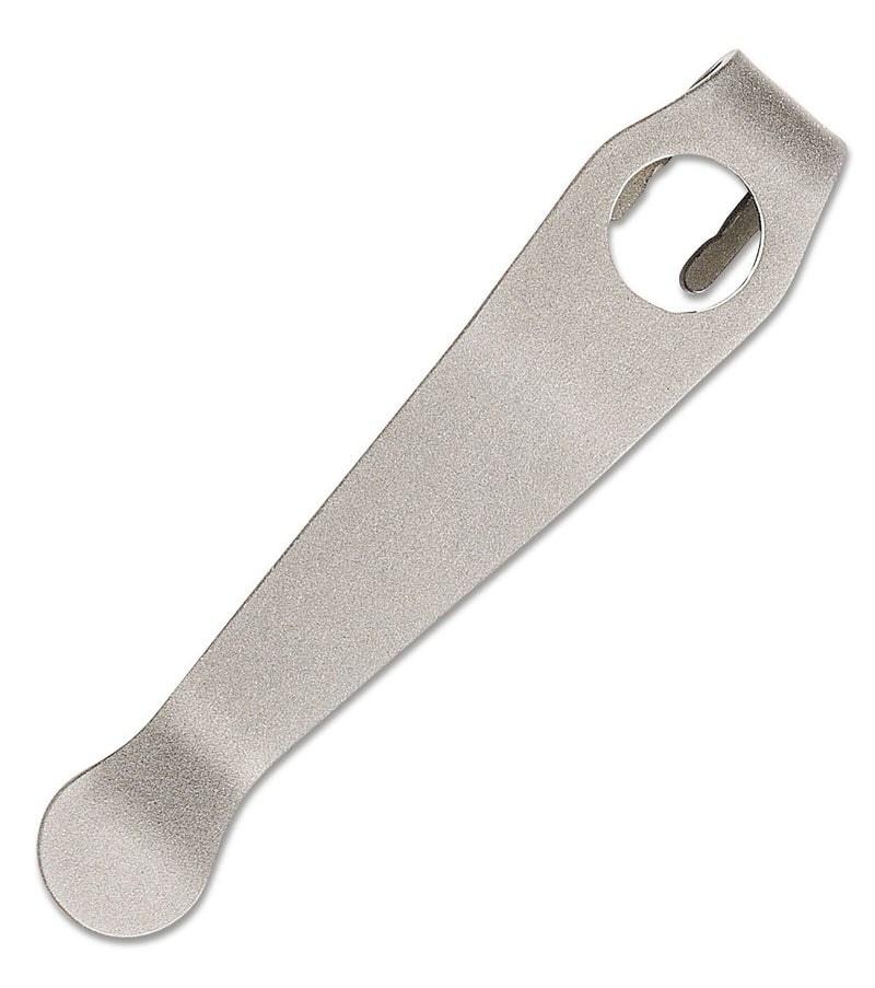 Lynch NW Spyderco TI Wire Replacement clip - Sandwashed